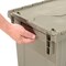Global Industrial Distribution Container With Hinged Lid, 18x13x15, Gray 270281GY - alternate 5